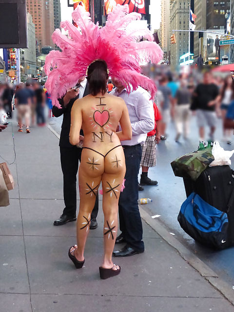 I LOVE NEW YORK SEXY GIRL TIMES SQUARE PART3 #20749524