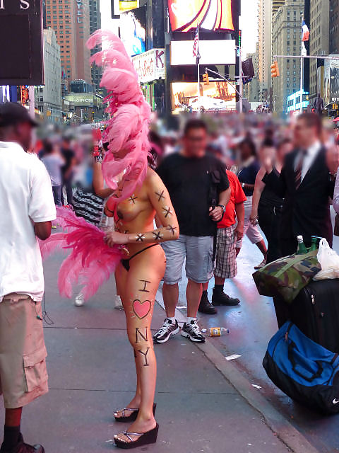 I LOVE NEW YORK SEXY GIRL TIMES SQUARE PART3 #20749546