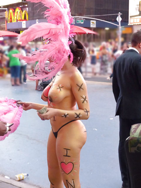 I LOVE NEW YORK SEXY GIRL TIMES SQUARE PART3 #20749580