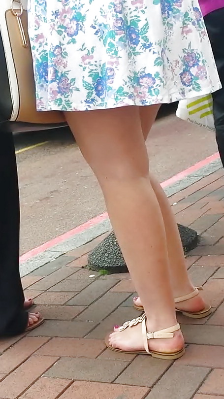 Taskmasters Travels 11: Teen in short dress on windy day #22671835