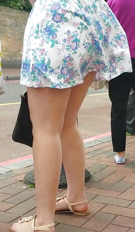 Taskmasters Travels 11: Teen in short dress on windy day #22672047