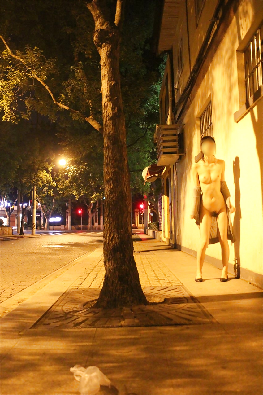 Ragazza cinese nuda in pubblico
 #22734583