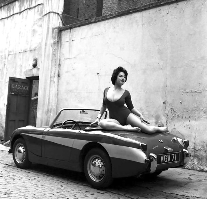 Retro-Babes Mit Autos #6047255