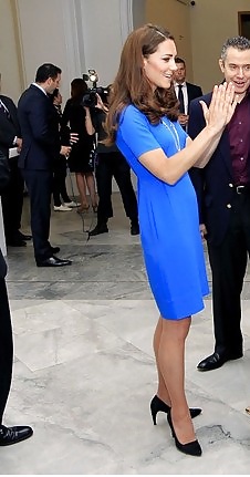 Beautiful Princess Kate Pantyhose Legs! #20322809