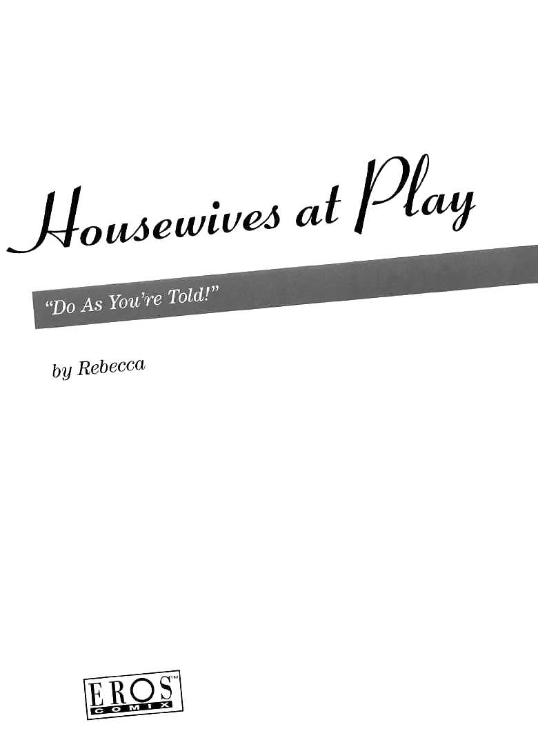 Hausfrauen Zu Spielen: Tun, Was Dir Gesagt Wird #19754973
