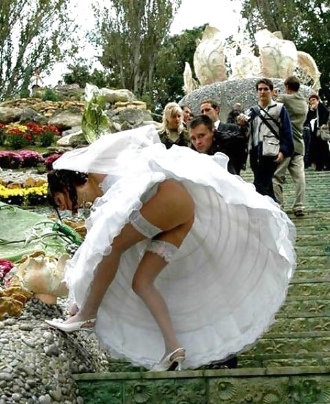 Ooops, Brides flashing - N. C.  #14266422