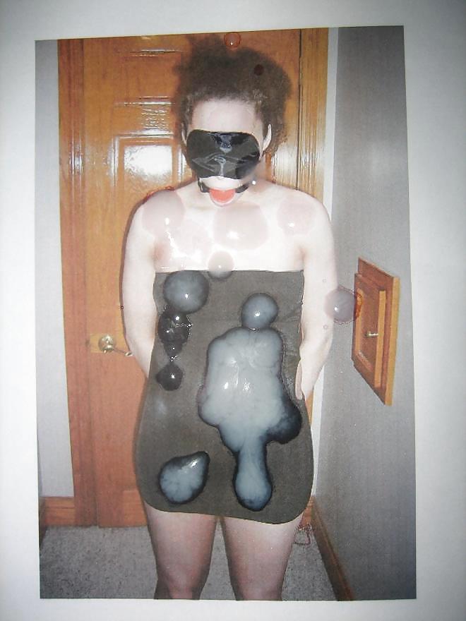 My laborious cock and hot cum for bondage preggo whore MorenaSexy