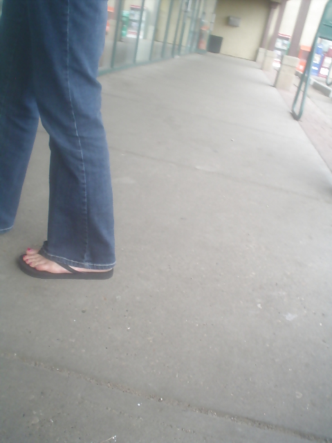 Feet in public #4090636