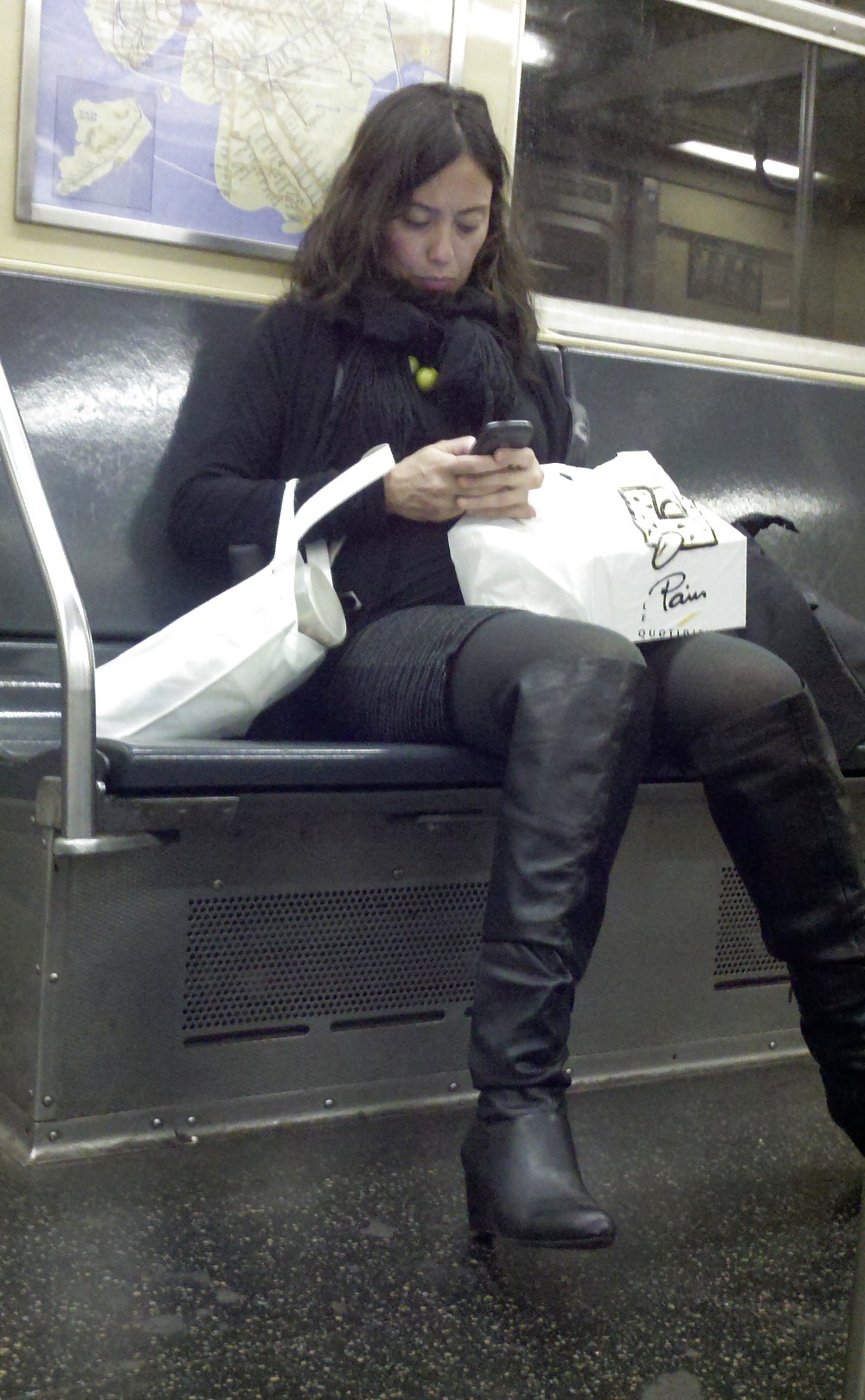 New York Subway Mädchen 131 #8858106