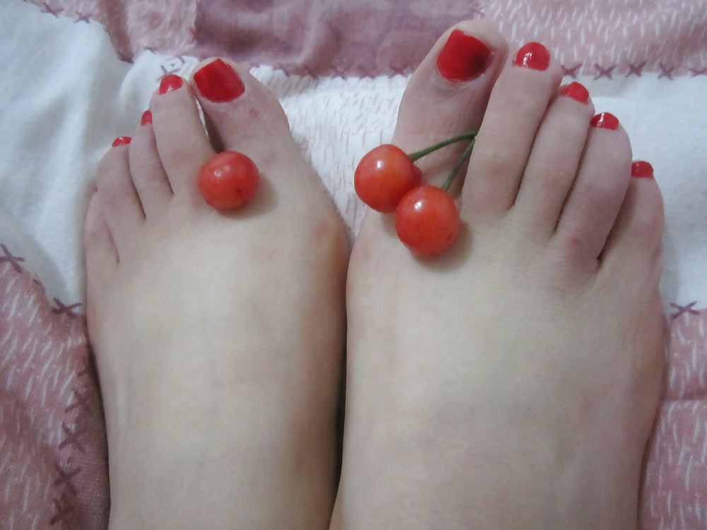 ¡(1) los pies, los dedos y las plantas de los pies de mi chica asiática! ¡fetiche de los pies chinos!
 #21452186