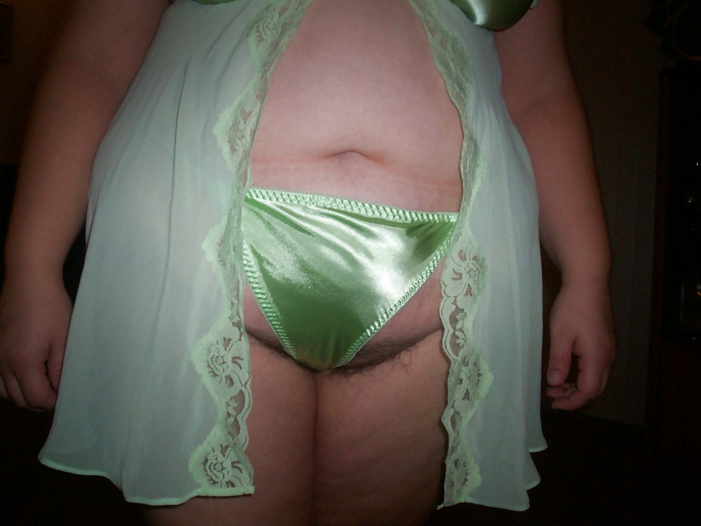 The wife in green thongs #12596599