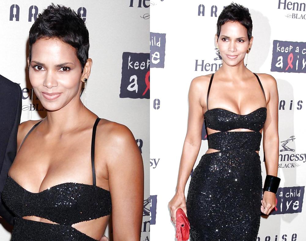 Halle berry ultimate glamour,cleavage,caps
 #8352725