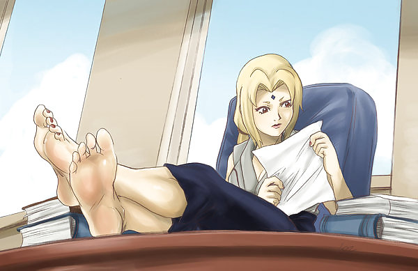 Naruto Hentai Partie 10 (édition De Fétichisme Des Pieds) (tsunade) #12774577