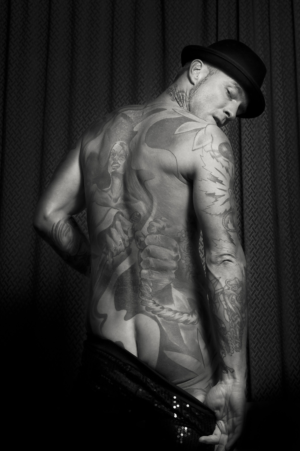 James Blain tattooed porn considerable person
