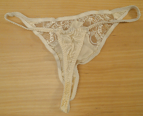 Panties from a friend - white, last set #3793440