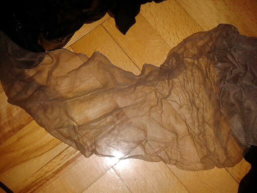 Nylon stockings of my wife 2. part #20910704