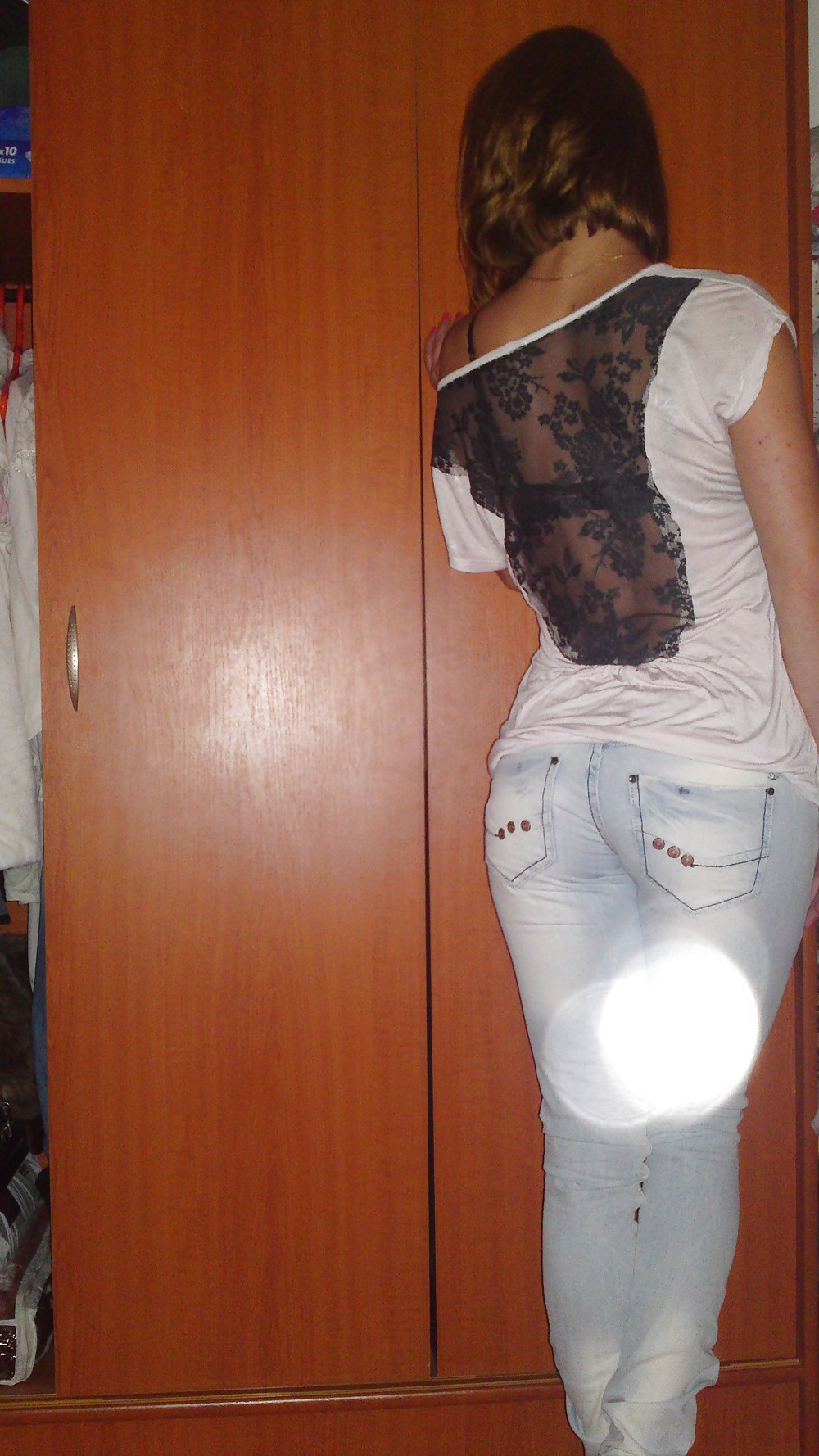 ジーンズ姿のセクシーガール
 #22194164