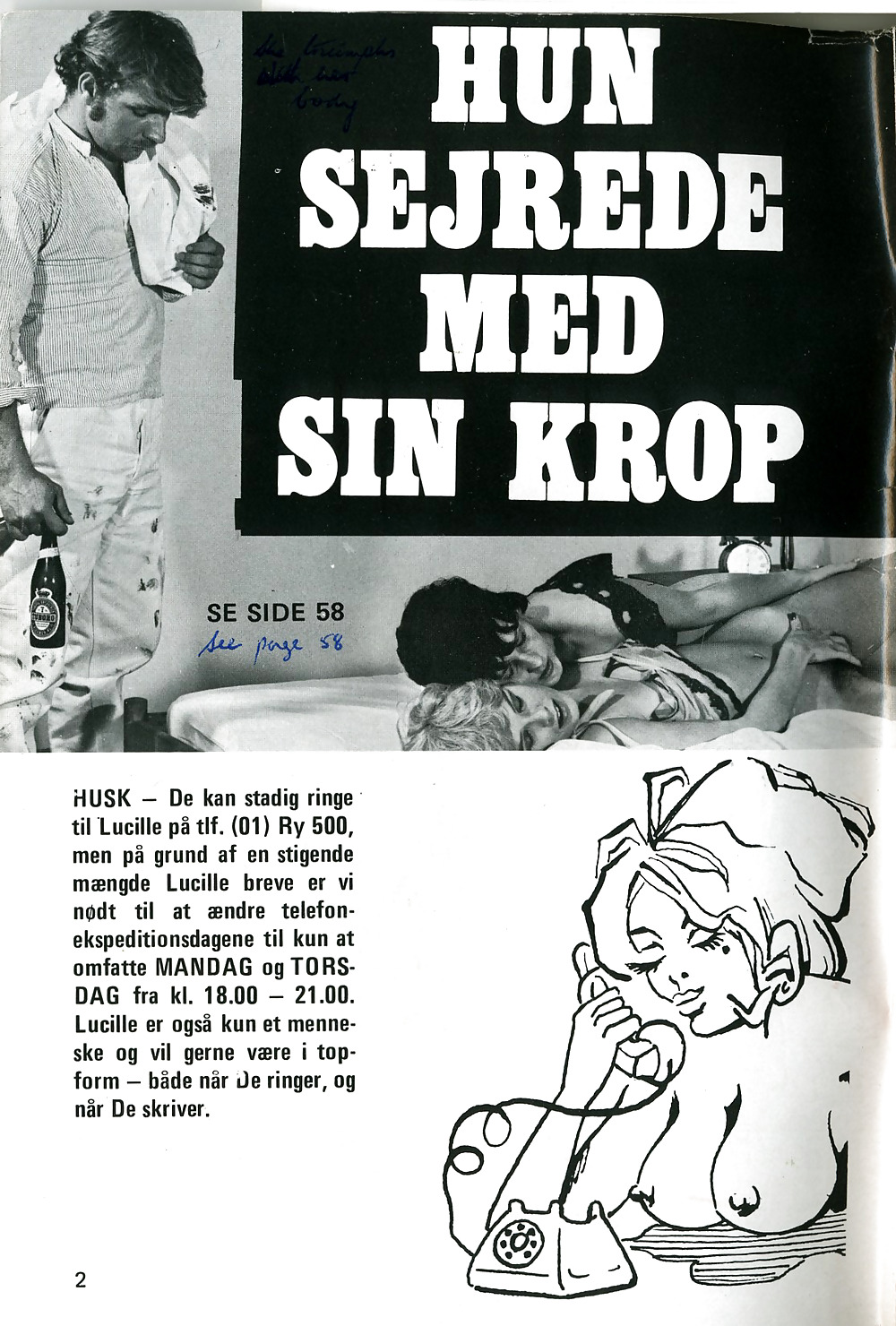 Vintage Magazines Samlet Week-end Sex 52 - 1980 #1724184