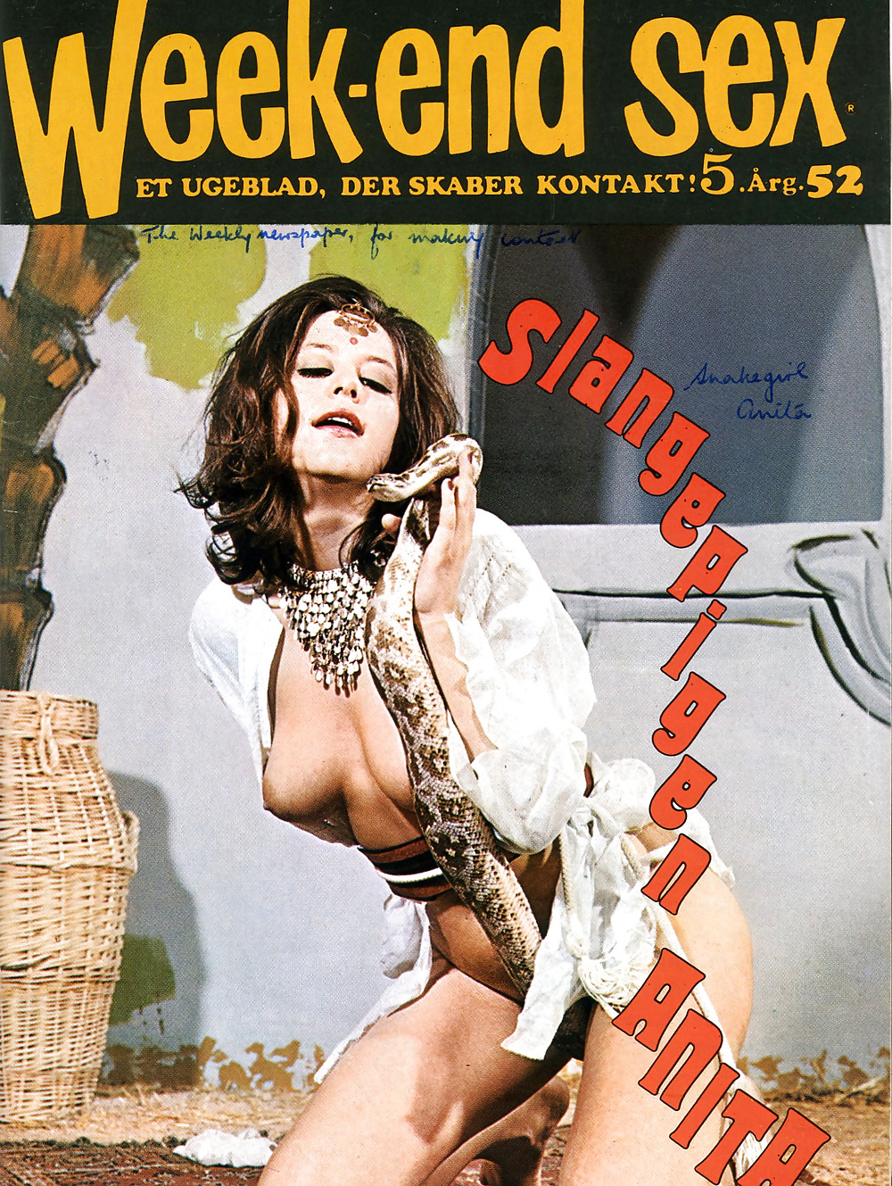 Revistas vintage samlet week-end sex 52 - 1980
 #1724291