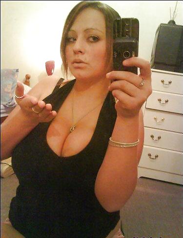 Some Hot Brunette Amateur Girl With Huge Natural Tits #1
