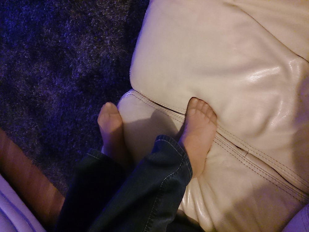 Sexy sister's nylon feet #18591853