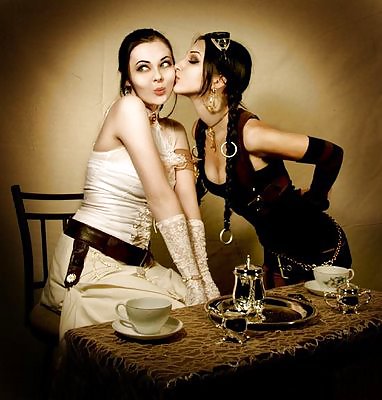 Steam punk , Goth and Fetish girls #8341881