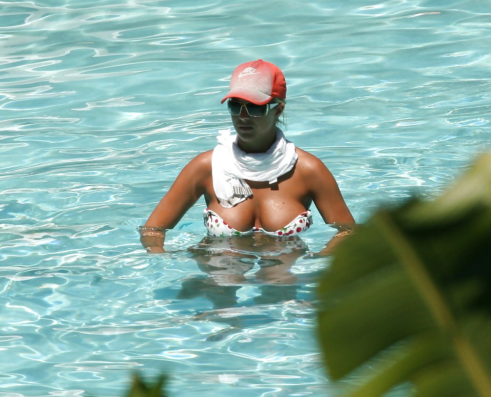 Gemma Atkinson Bikini Candids at Pool in Miami #2328377