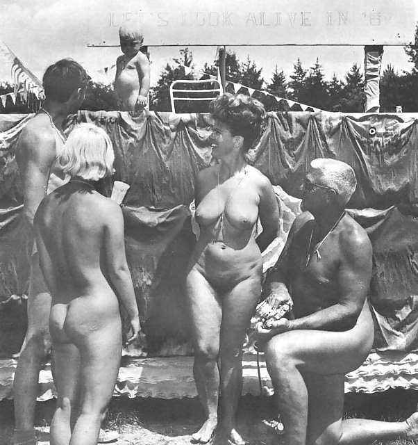 Vintage Nudist Camp #17522636