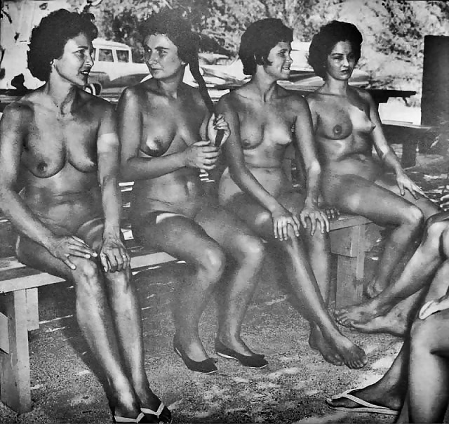 Vintage Nudist Camp #17522670