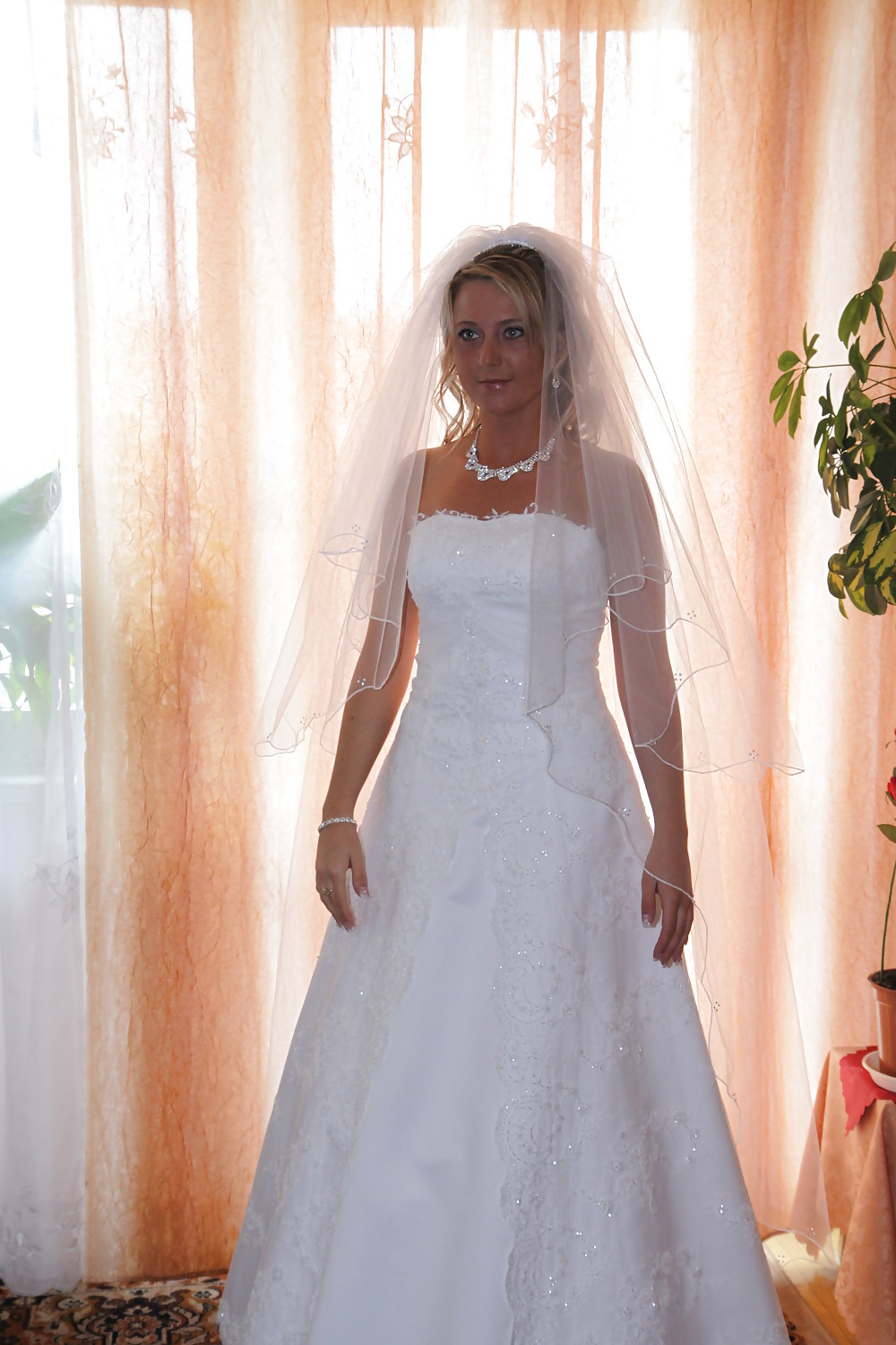 Set di strisce sexy sposa bionda
 #12277103