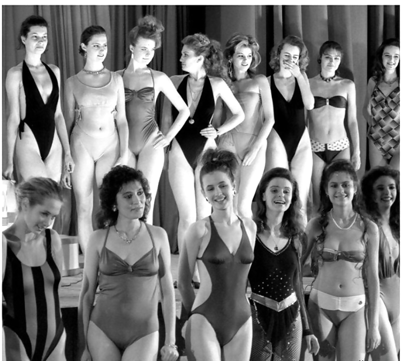 Vintage Soviet Beauty Contest