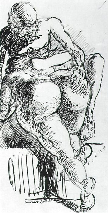 Drawn Ero and Porn Art 46 - Salvador Dali for trex245 #11048436