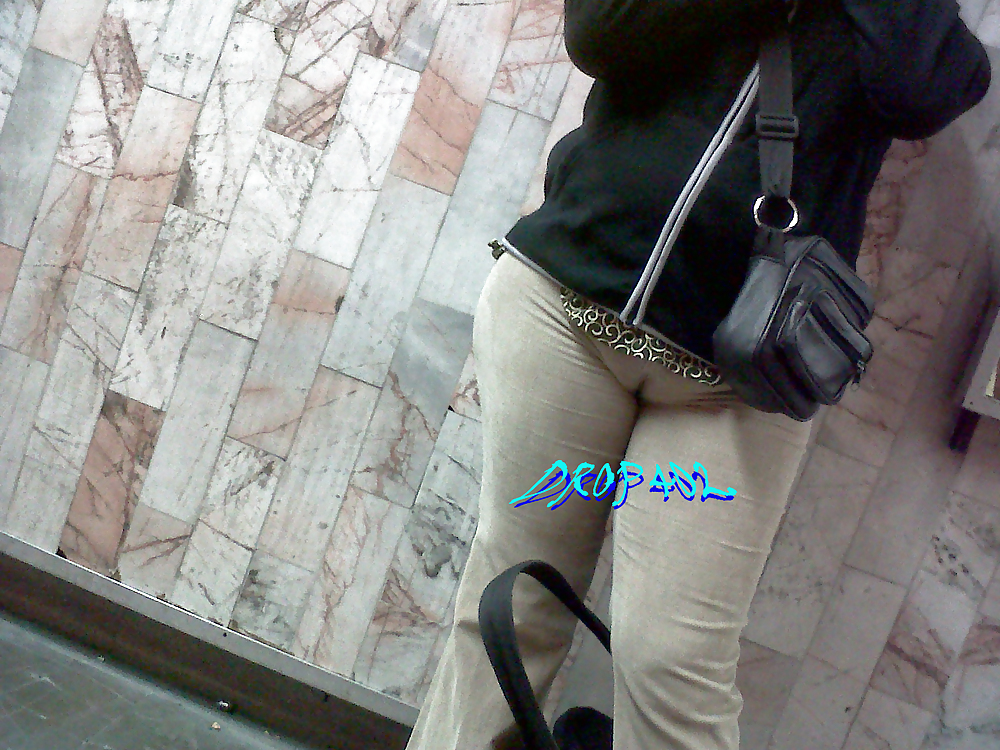 Cameltoe en el metro
 #19048180