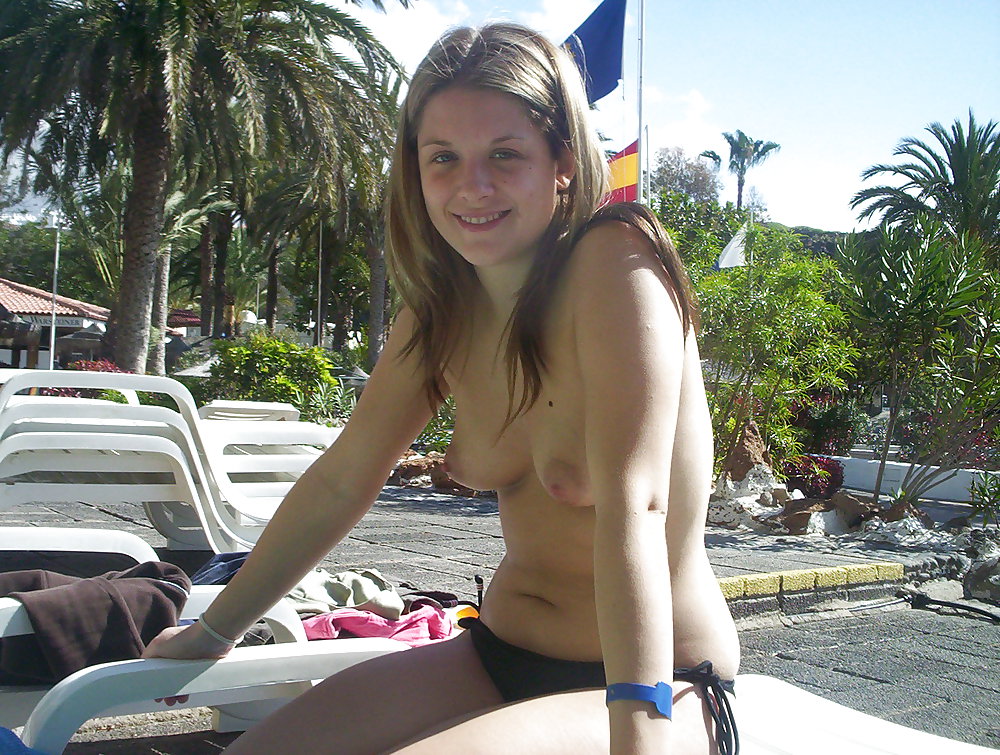 Photographing Girlfriends Tits on Holiday #14530379