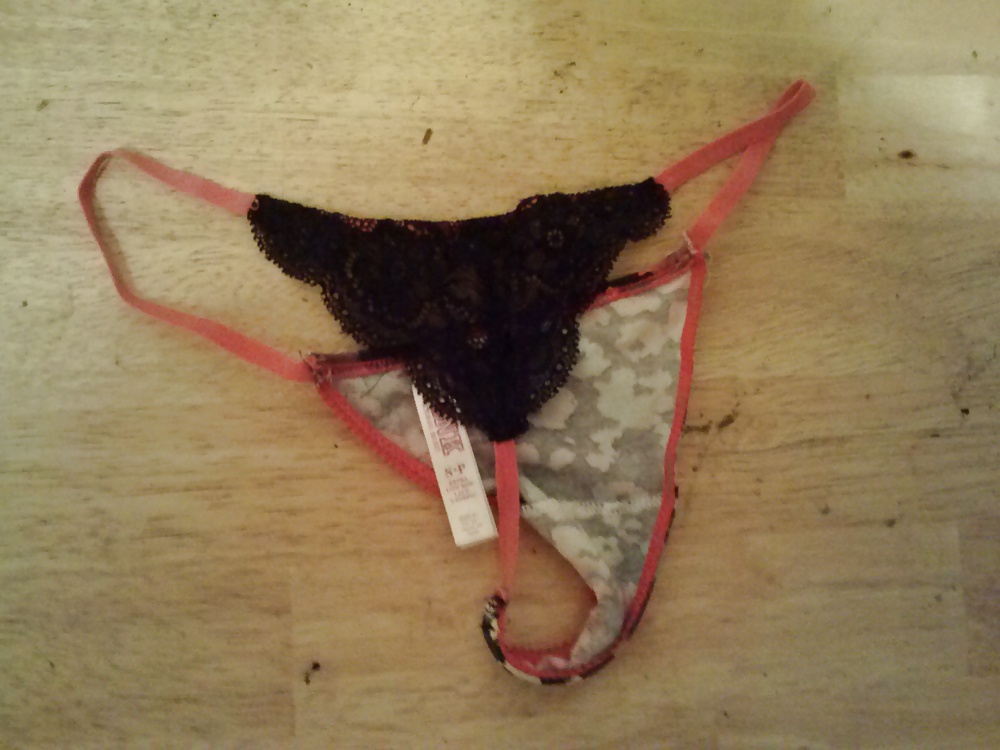 Thongs and panties i took from vikki #14376949