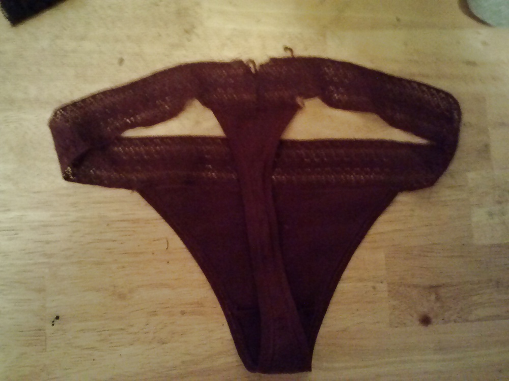 Thongs and panties i took from vikki #14376974