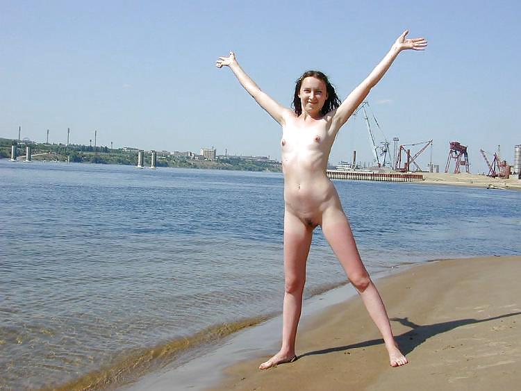 Russian Teen Exhibitionist with a Cheesy Cunt #10900869