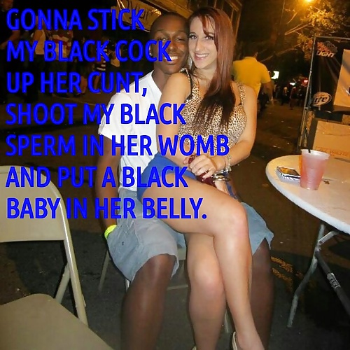 Sissy & interracial Cuckold Captions 02 #22644692