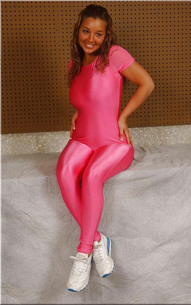 Pink catsuit part 2 #9903822