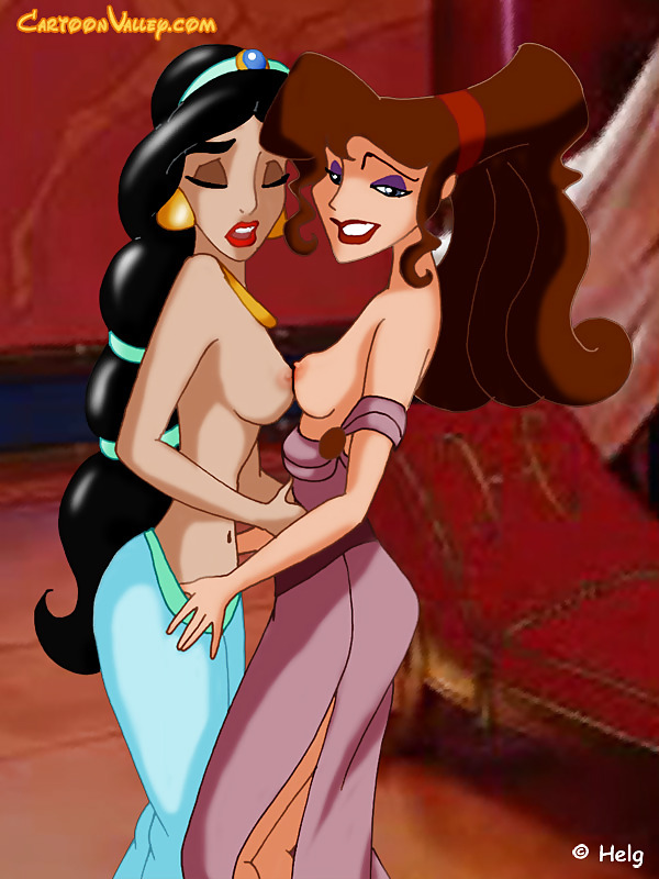 lesbian love-Disney cartoons #1685737