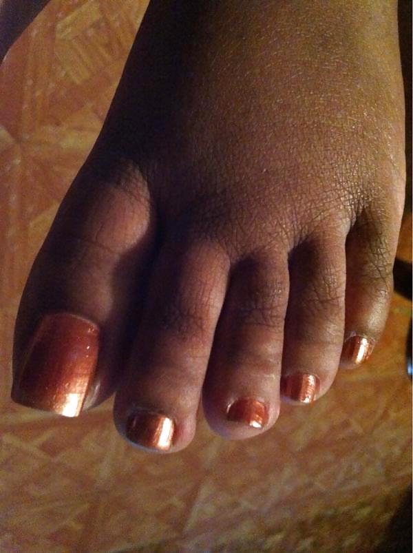 Bronze Painted Toes #11102000