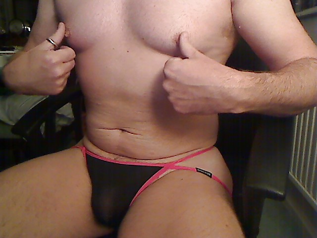 Pink String Jock #5207488