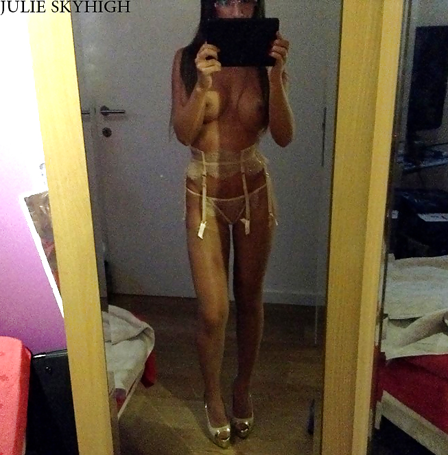 Young woman in luxury slut lingerie & high heels #22812605