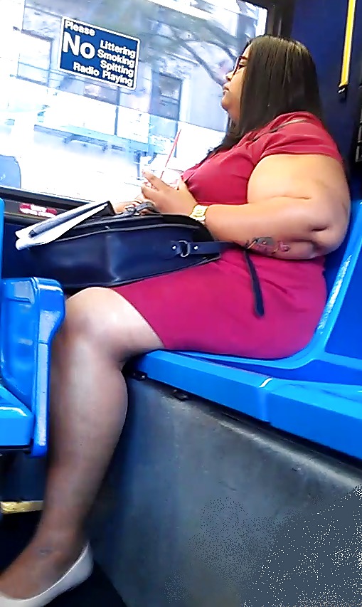 New York Public Fat Girl in Short Skirt #21350252