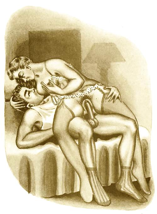 Erotic Vintage drawings #295337