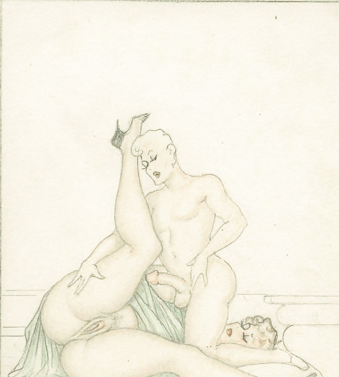 Erotic Vintage drawings #295398