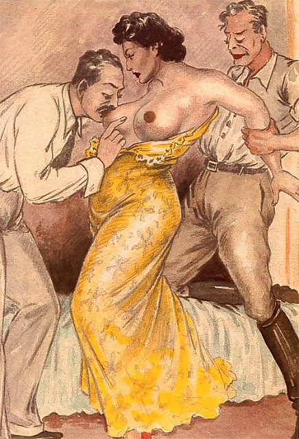 Erotic Vintage drawings #295636
