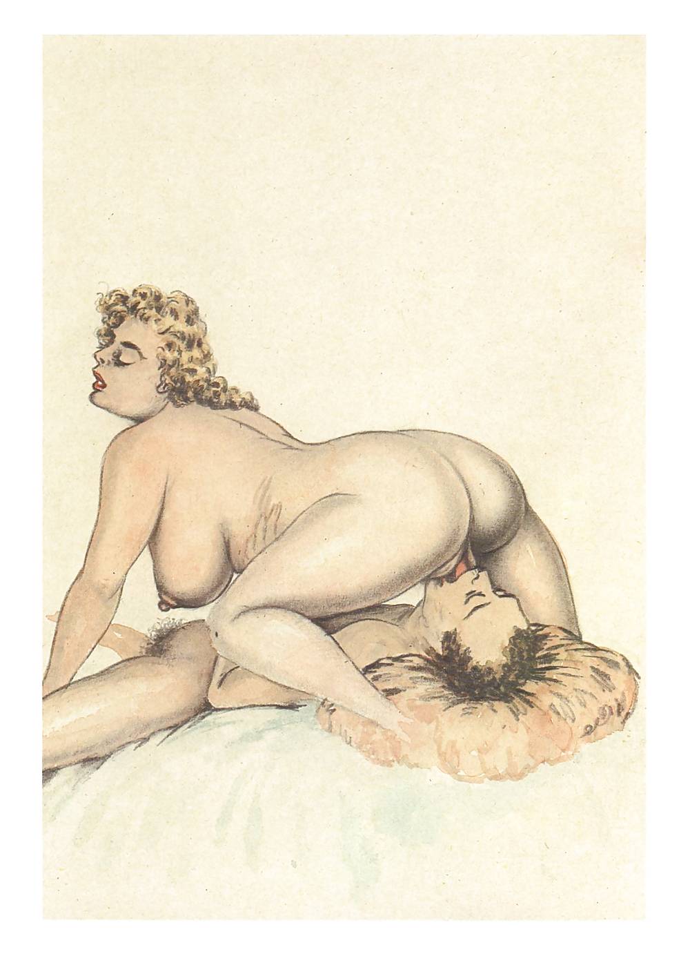 Erotic Vintage drawings #295857