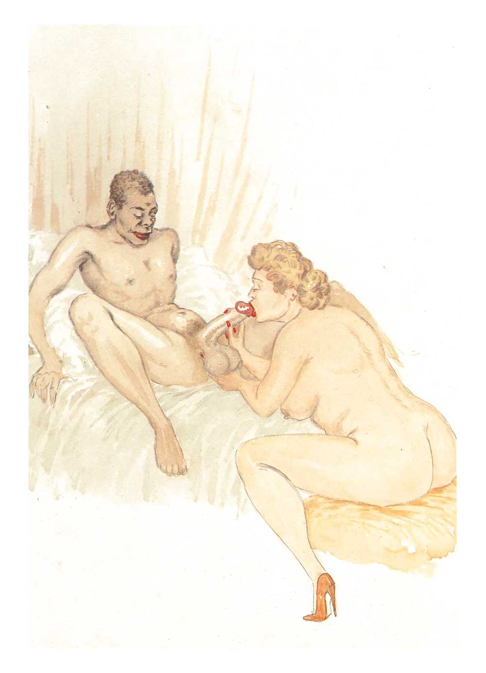 Erotic Vintage drawings #295864