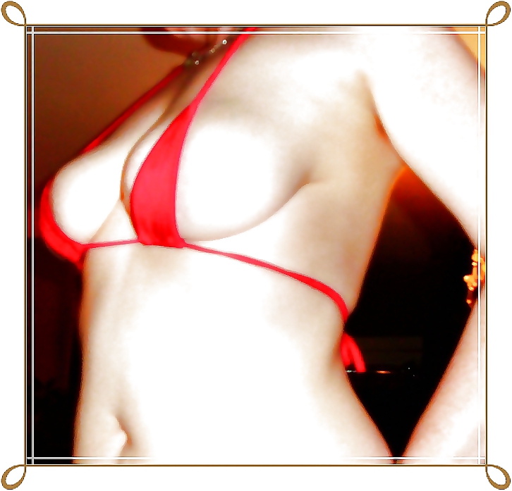 Breast poses - bras and bikini tops #8299560